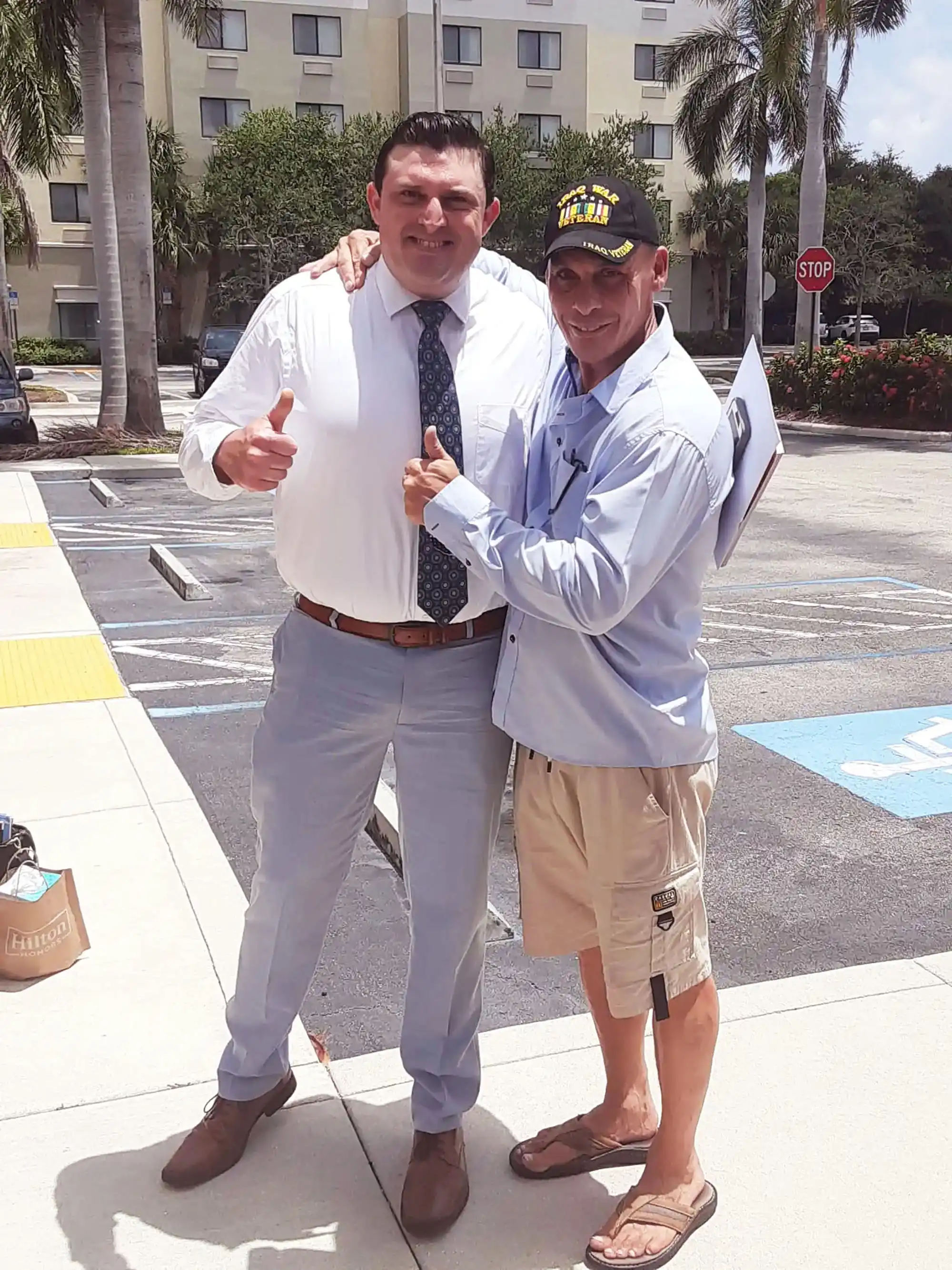 Author David Haave provides coloring pages, crayons, and toys to help children of Florida's lower income families. -- David Haave